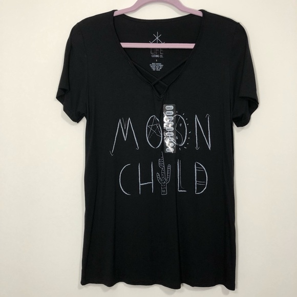 Life Clothing Co. Tops - Life Clothing Co t shirt “moon child” size s, m, l